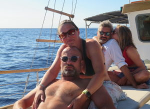 Jour 8 - Sur le bateau retour Tony & Solenn, Arnaud & Maud