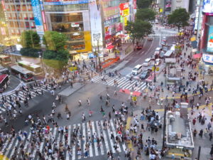 Jour 29 - Tokyo Shibuya crossing 2